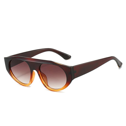 SHAUNA Retro Pilot Men Sunglasses Shades UV400 Fashion Gradient Women Double Color Punk Sun Glasses - ST Superstore