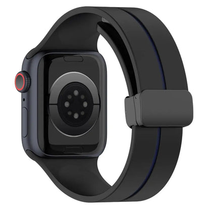 Magnetic Strap For Apple watch ultra 2 band 49mm Silicone Bracelet iWatch Series 9 7 8 6 5 4 3 se 44mm 45mm 40mm 41mm 42mm 38mm