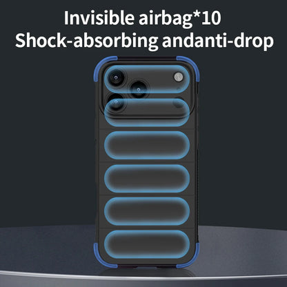 Shockproof Liquid Silicone Protective Phone Case for iPhone 11–17 Series (Air, Pro, Max, Plus)