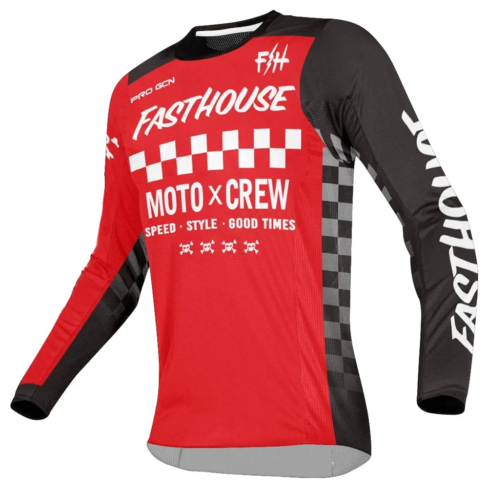 Men's Off-Road Mountain Motocross Downhill MTB Jersey