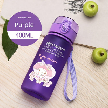 Melody Ins Super Cute Kids Plastic Korean Water Cup
