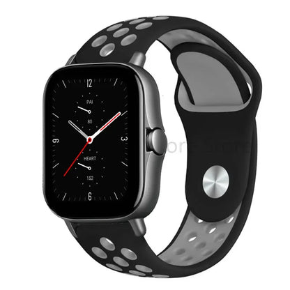 20mm 22mm Bracelet for Amazfit strap Silicone GTS/2/2e/GTS2 Mini/GTR 42mm/47mm/GTR2/2e/stratos 2/3 Sport Watch band Amazfit bip