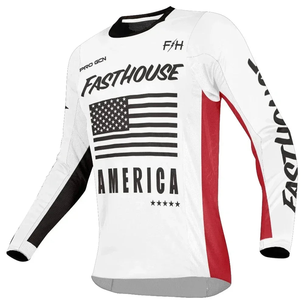 Men's Off-Road Mountain Motocross Downhill MTB Jersey