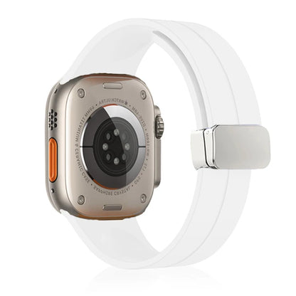 Magnetic Strap For Apple watch ultra 2 band 49mm Silicone Bracelet iWatch Series 9 7 8 6 5 4 3 se 44mm 45mm 40mm 41mm 42mm 38mm