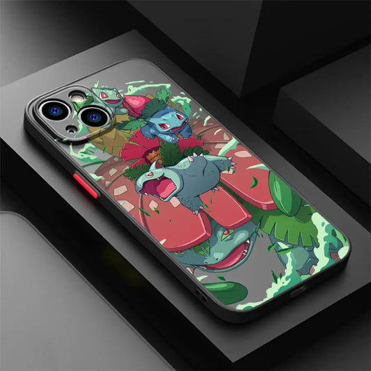Eevee Becomes Giant Phone Case for iPhone 16 15 11 12 13 14 Pro Max 16 Plus 12 Mini 7 8 XS 15Pro Shockproof Matte Cover