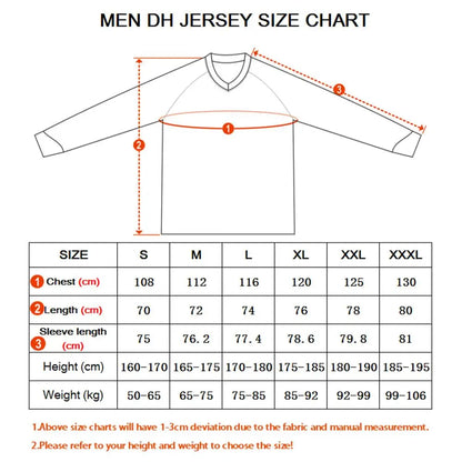 RF Downhill Jersey Off Road Mountain Bike Racing T-Shirt Bicycle Cycling Bike Motorcycle Jersey Motocross Shirt MTB Motorsport