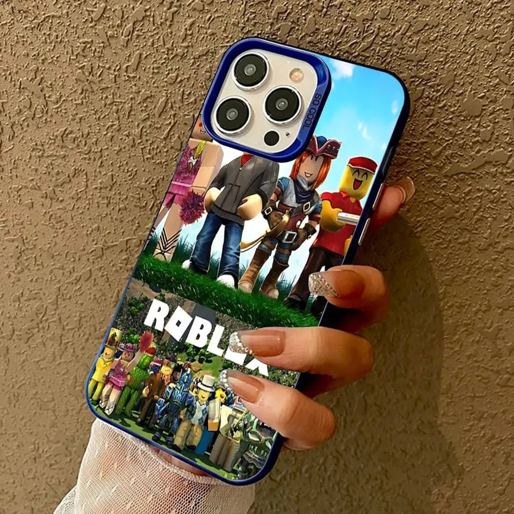 Roblox-Inspired Phone Case for iPhone 11–17 Pro Max and Plus