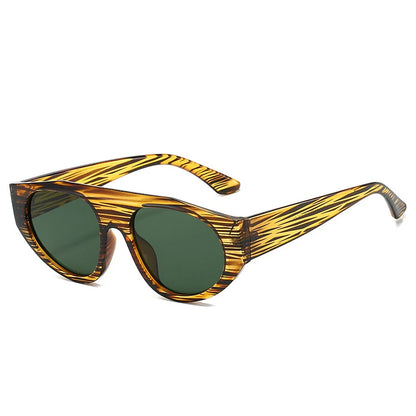 SHAUNA Retro Pilot Men Sunglasses Shades UV400 Fashion Gradient Women Double Color Punk Sun Glasses - ST Superstore