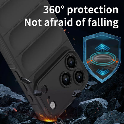 Shockproof Liquid Silicone Protective Phone Case for iPhone 11–17 Series (Air, Pro, Max, Plus)