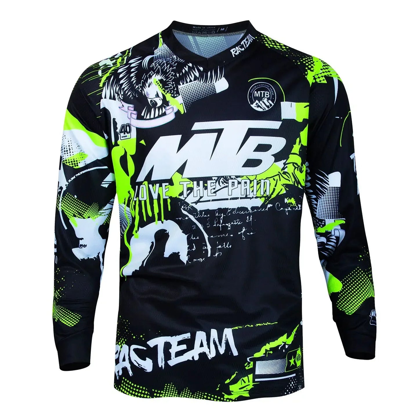 New Downhill Men Mountain Bike Jersey Racing T-Shirt Bicycle Cycling Long Sleeve Sports Shirt Motorsport Motorcycle Motocross