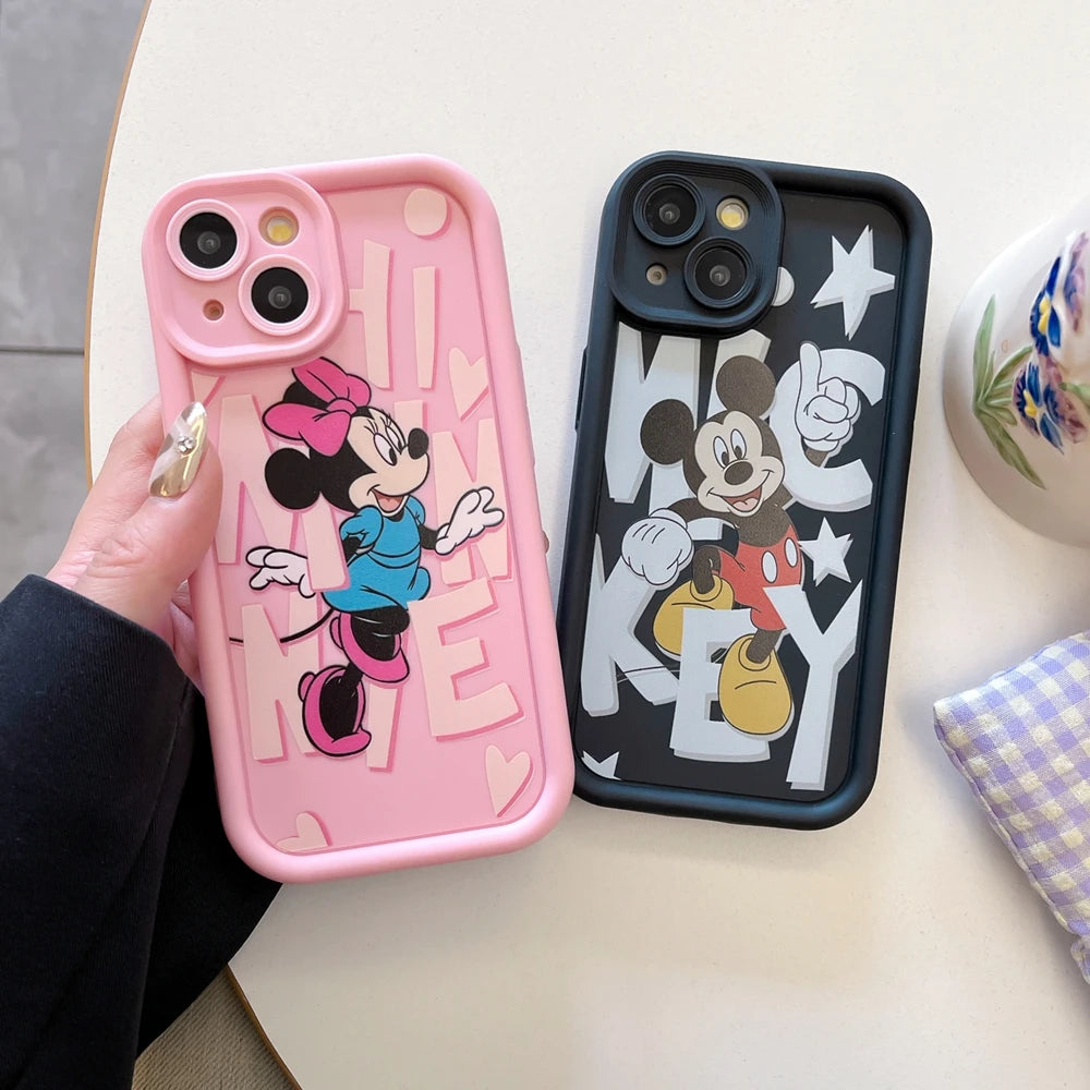 Cute Painting Phone Case For iPhone 14 Plus 15 Pro Max 11 12 13 Mini XR X XS 7 8 SE 2020