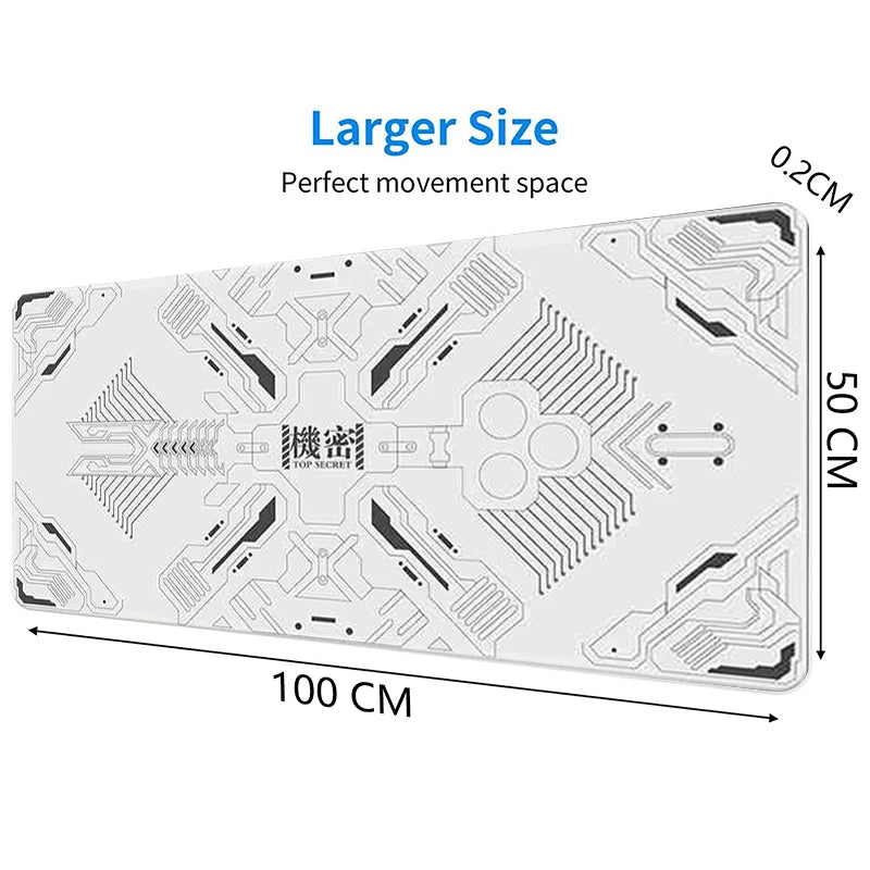 XXL Keyboard Mouse Pad Extra Large Male Gaming Esports Keyboard Pad EVA Laptop Desk Pad Mouse Pad Accessories For Office Game