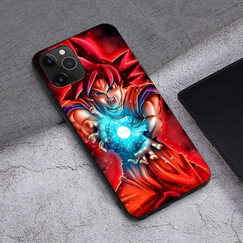 Anime Phone Case for iPhone 16 15 14 13 7 8 Pro Max Mini Plus