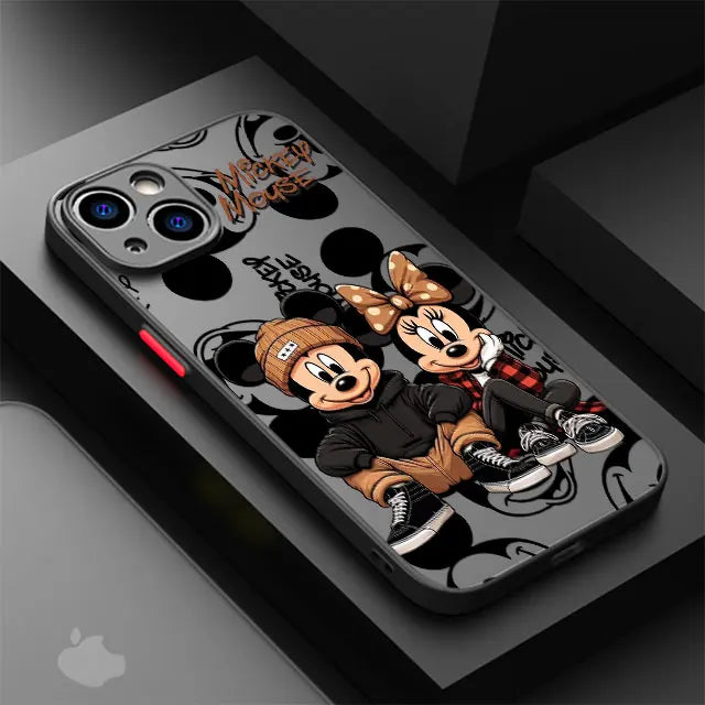 Cartoon Cool Phone Case for Apple iPhone 15 16 Pro XS Max 13 14 Plus XR SE 7 8 12 11 Pro plus Matte