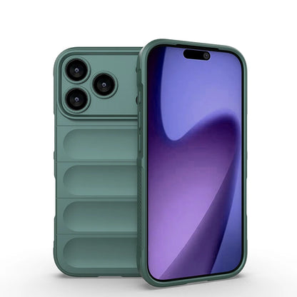 Shockproof Liquid Silicone Protective Phone Case for iPhone 11–17 Series (Air, Pro, Max, Plus)