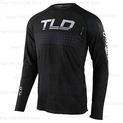 Men's Motorcycle Sportswear Printed BMX Bicycle Shirt DH Downhill Endurance T-shirt Mountain Bike Outdoor Sportswear Top