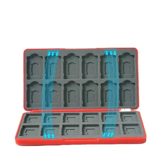 2026 Pokemon Pikachu Ns Switch Oled Game Card Storage Box Protective 24 in 1 Game Cards Holder Case for Nintendo Switch Lite New