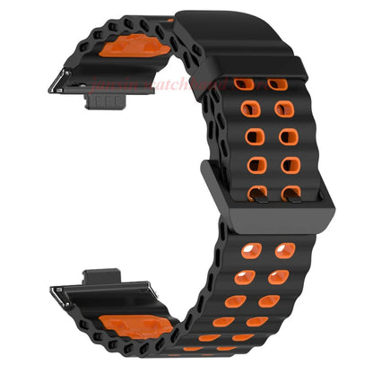 Sports Silicone Strap For Huawei Watch Fit 4 Pro Band Breathable Replacement Bracelet Correa For Huawei Fit3 Fit4 Accessories
