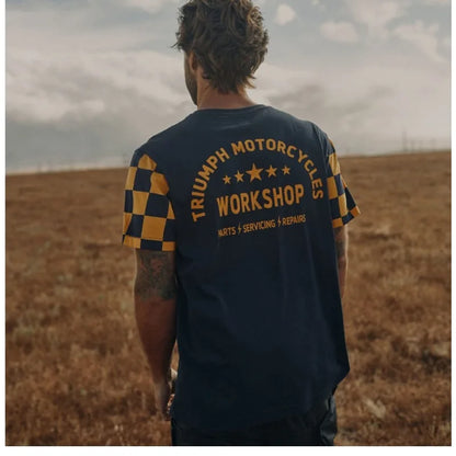 The Latest Summer Short Sleeved Motorcycle Riding Suit T-shirt Motorcycle Off-road Speed Conquer Men's Intentionally
