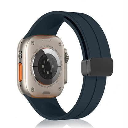 Magnetic Strap For Apple watch ultra 2 band 49mm Silicone Bracelet iWatch Series 9 7 8 6 5 4 3 se 44mm 45mm 40mm 41mm 42mm 38mm