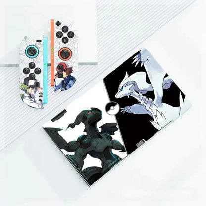 New Hot Cartoon Gengar Case For Switch 2/Ns Oled Game Console Joy-Con Split Type Design Shockproof Drop Proof Protective Cover