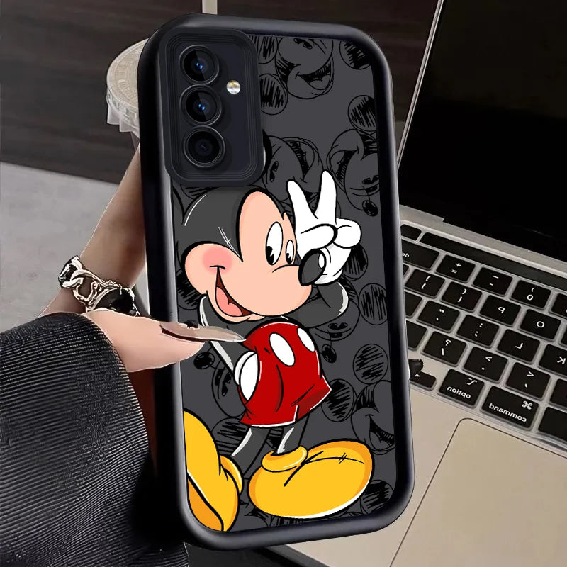 Cartoon Case for Samsung Galaxy S24 S23 S22 S21 Ultra Plus S20 FE A54 A53 A52 A52S A51 A50 A50S A34 A33 A32 5G 4G Cover