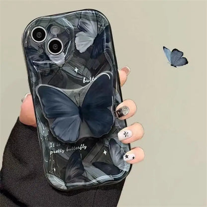 Butterfly Bracelet Chain Case For For OPPO Reno 7 4G 11 Pro 11F A60 A78 A58 A38 A18 A98 A79 A17 A16 A57 A15 A74 A96 A52 Cover