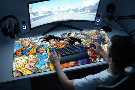 Dragon Ball Z Gaming Mouse Pad - Perfect for PC Gamers and DBZ Fans