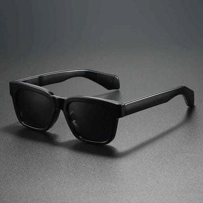 New Retro Thick Frame Square Sunglasses Men Women Popular Brand CP-inner Pin Insert Sun Glasses Polarized Lens Glasses