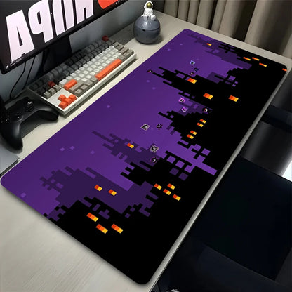Colorful Gaming Keyboard Rug Laptop Japan Cool Anime Mouse Pad XXL Black P-pokemon Desk Mat PC G-gengar Gamer Cabinet Mousepad - ST Superstore