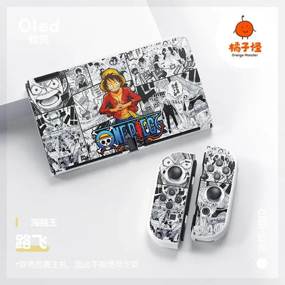 One Piece Luffy TPU Shockproof Case for Nintendo Switch/OLED