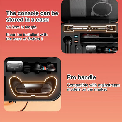 Large capacity Storage Bag For switch2 Fully Set Hand Storage Bag Switch EVA Carry Case Protective Shell for Switch2 Accessories