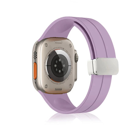 Magnetic Strap For Apple watch ultra 2 band 49mm Silicone Bracelet iWatch Series 9 7 8 6 5 4 3 se 44mm 45mm 40mm 41mm 42mm 38mm