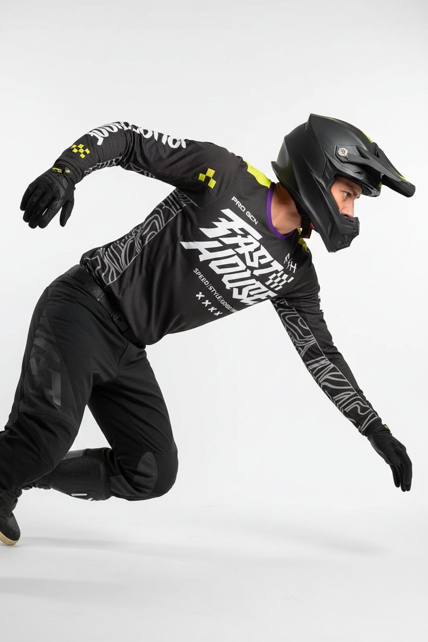Men's Off-Road Mountain Motocross Downhill MTB Jersey