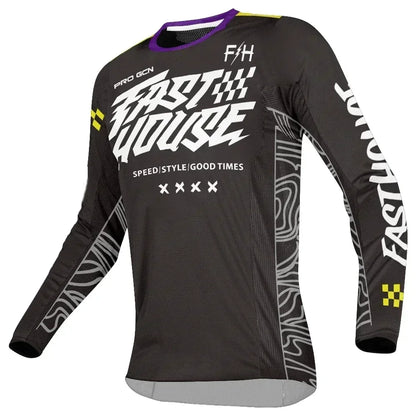 Men's Off-Road Mountain Motocross Downhill MTB Jersey