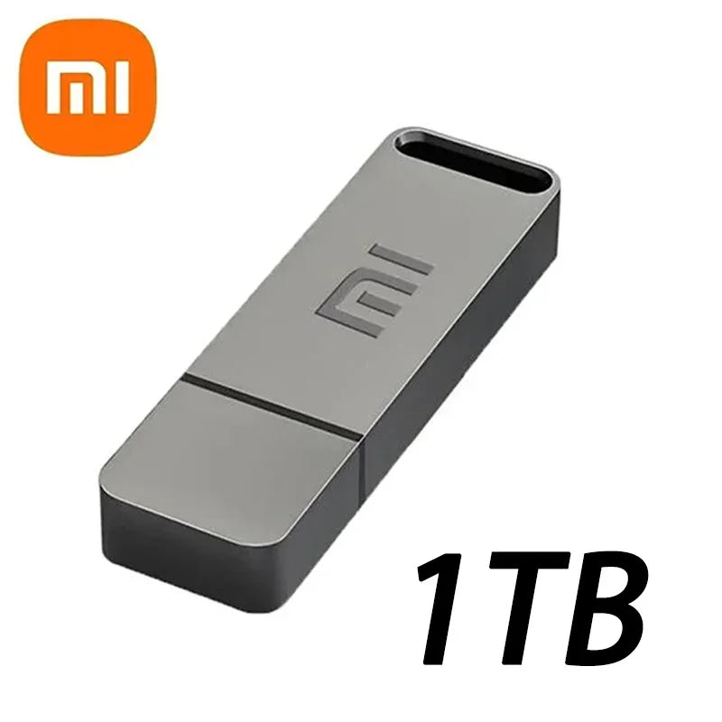 Flash Drive USB3.2 High Speed Transfer Metal Type C U Flash SSD Portable Mini Flash Drive Memory Waterproof U Drive