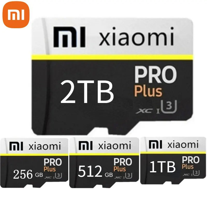 Xiaomi Master copy version Micro SD Card 2TB 1TB 512GB High Speed Memory Card 256GB 128GB Class TF Card for Drone Equipment Audio PC