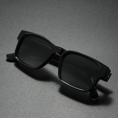 Quality Square Polarized Sunglasses Men Metal Core UV400 Unisex Sun Glasses Travel Hiking Beach Fishing Eyewear