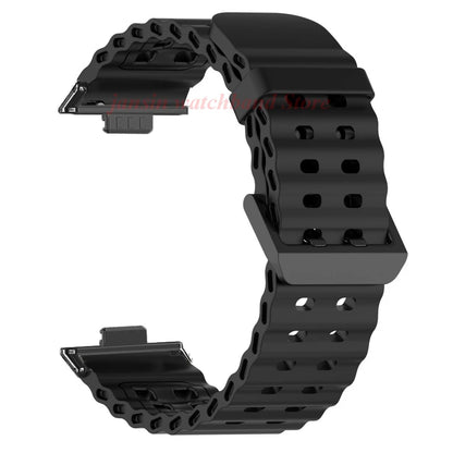 Sports Silicone Strap For Huawei Watch Fit 4 Pro Band Breathable Replacement Bracelet Correa For Huawei Fit3 Fit4 Accessories