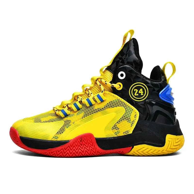 New Kids Basketball Shoes Boys Original Professional Men Field Breathable Gym Cushion Women Basketball Boots Tennis Sports Shoes