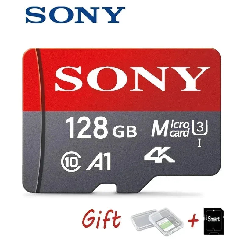 SONY Master copy version Micro SD TF Card Mini 1TB Memory Card Class 128GB 256GB High Speed Cartao De Memoria Flash Memory TF Mecard C10 For Xiao Mi