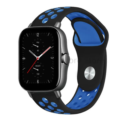 20mm 22mm Bracelet for Amazfit strap Silicone GTS/2/2e/GTS2 Mini/GTR 42mm/47mm/GTR2/2e/stratos 2/3 Sport Watch band Amazfit bip