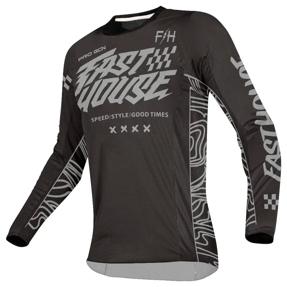 Men's Off-Road Mountain Motocross Downhill MTB Jersey