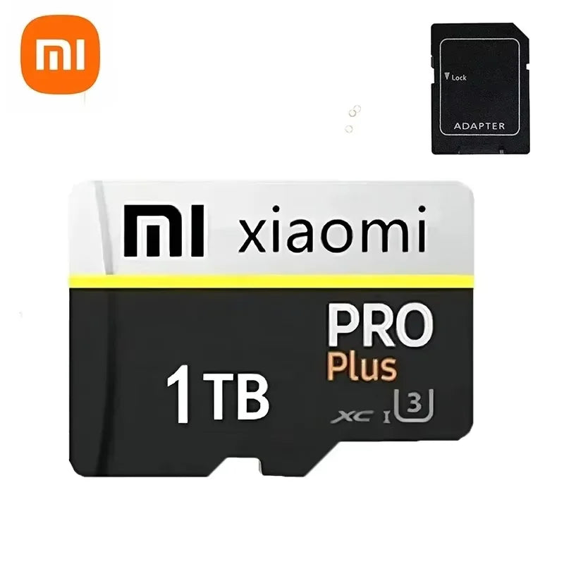 Xiaomi Master copy version SD Card U3 Mini TF Flash Card 1TB 2TB Class 10 Black SD Memory Card 128GB 256GB 512GB For Mobile Phone PC Camera