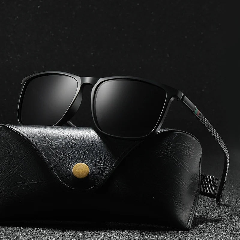 Polarking New Luxury Polarized Sunglasses Men Driving Shades Male Sun Glasses Vintage Travel Fishing Classic Sun Glasses 400