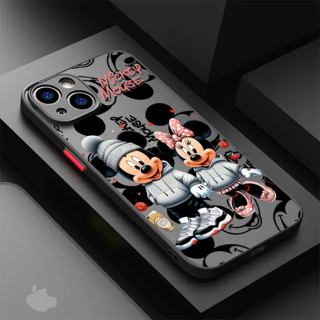 Cartoon Cool Phone Case for Apple iPhone 15 16 Pro XS Max 13 14 Plus XR SE 7 8 12 11 Pro plus Matte