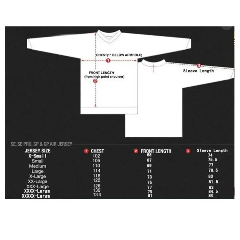 Men's Off-Road Mountain Motocross Downhill MTB Jersey
