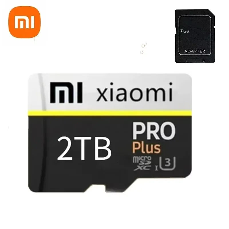 Xiaomi Master copy version SD Card U3 Mini TF Flash Card 1TB 2TB Class 10 Black SD Memory Card 128GB 256GB 512GB For Mobile Phone PC Camera