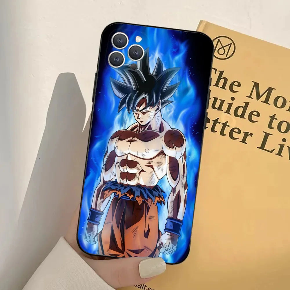 Anime Phone Case Silicone Soft For IPhone 16 15 14 13 12 11 Plus Pro Max Plus