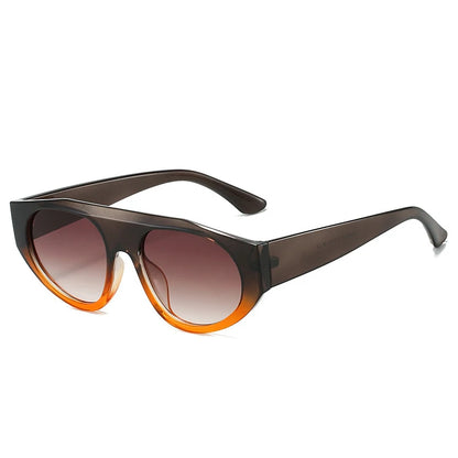 SHAUNA Retro Pilot Men Sunglasses Shades UV400 Fashion Gradient Women Double Color Punk Sun Glasses - ST Superstore